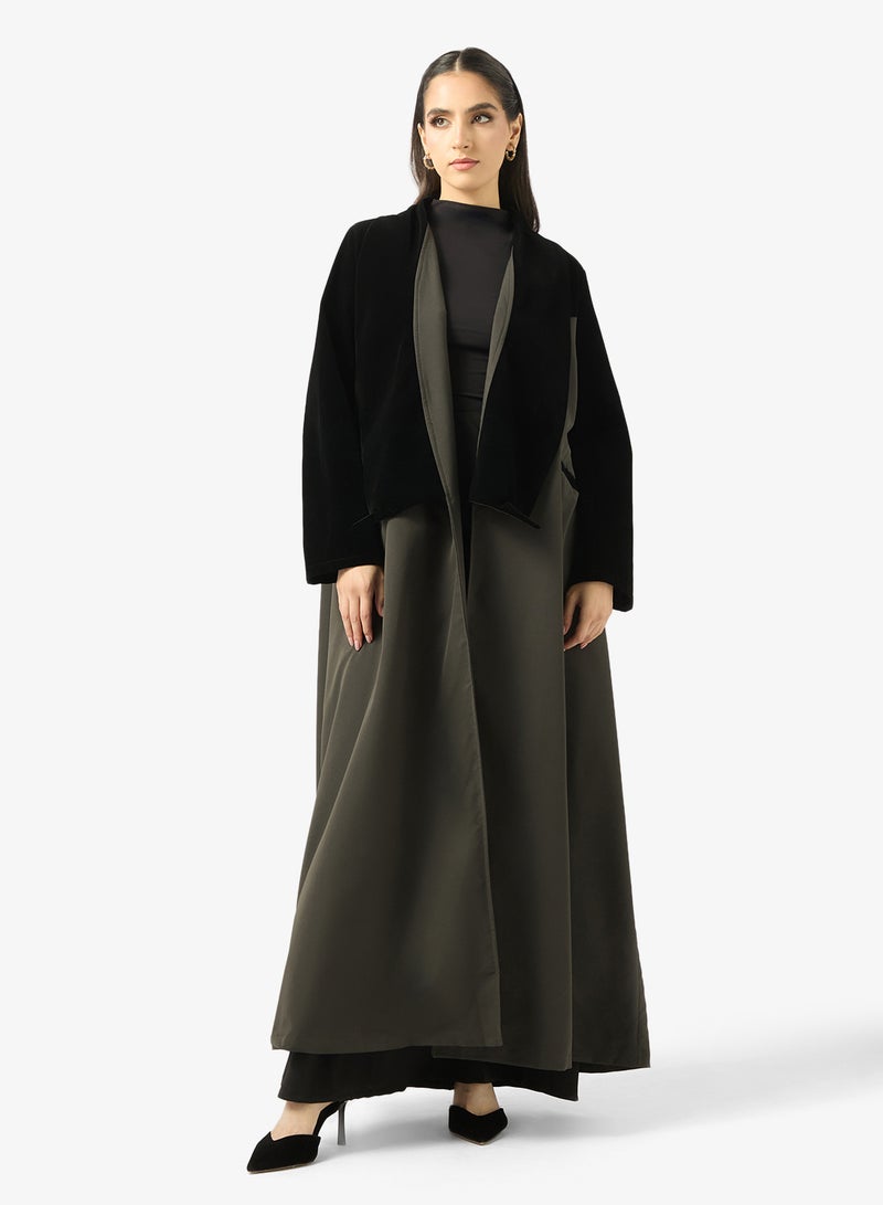 خزانة عباية بألوان متداخلة - Image 1